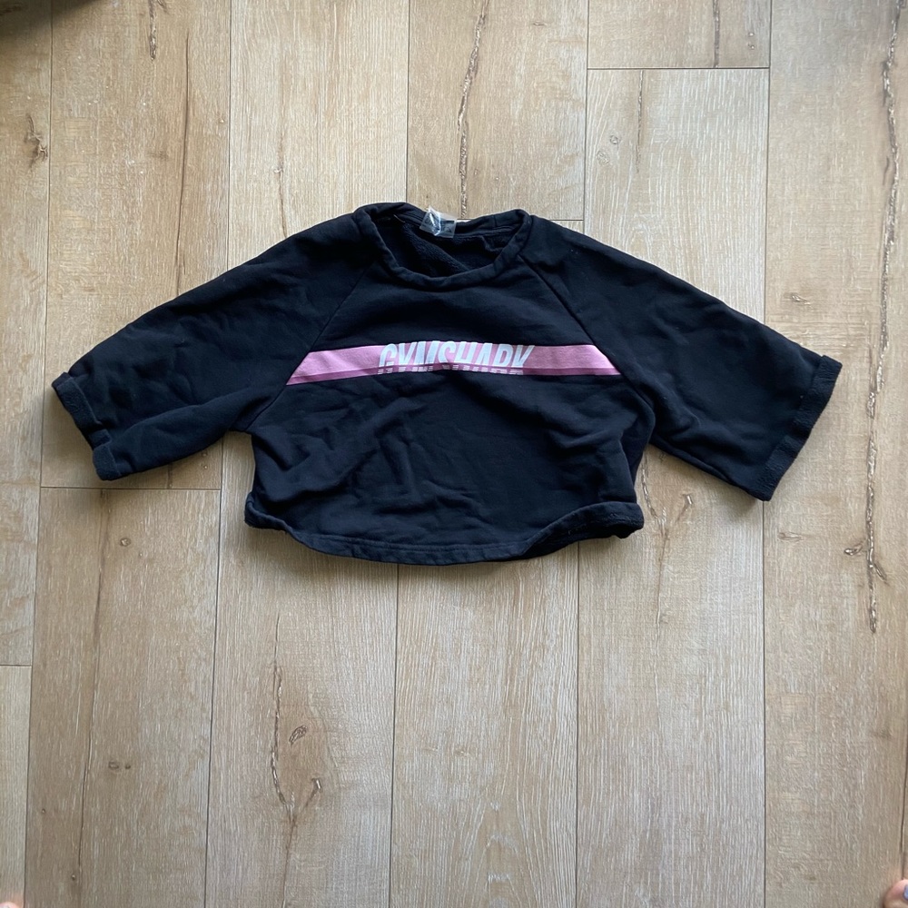 Gymshark cropped fitness sweater